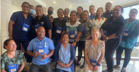 Palau Ministry of Health and Human Services staff