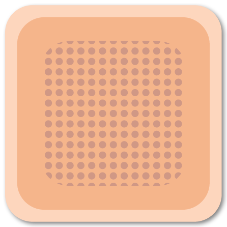 Icon for patch (transdermal system estrogen + progestin)