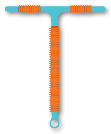 Icon for non-hormonal copper iud